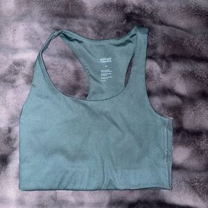 Girlfriend Collective Green Sports Bra